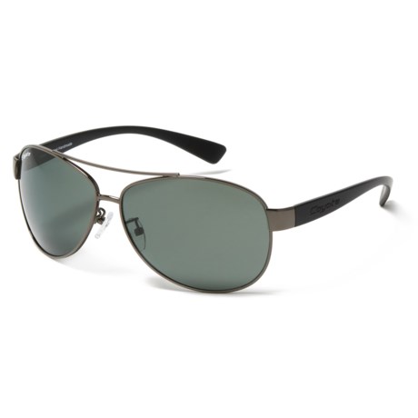 Coyote Eyewear Shark Gunmetal-G15 Sunglasses - Polarized Glass Lenses