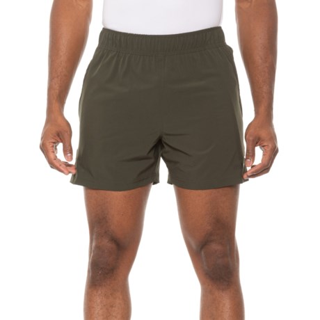 mitre Stretch-Woven Shorts - 5”, Built-In Liner Shorts