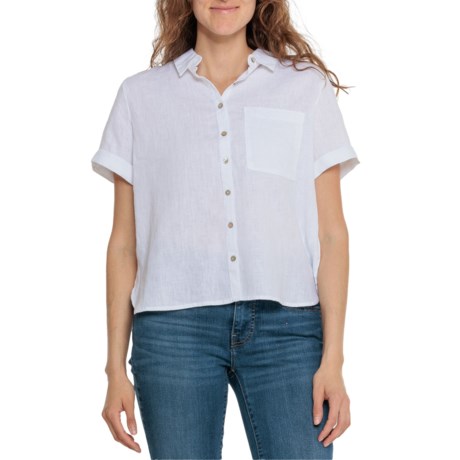 Telluride Clothing Company One Pocket Camp Shirt - Linen, Short Sleeve