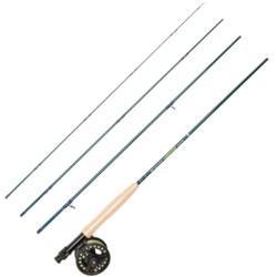 Wetfly Element Fly Rod and Reel Combo Starter Kit - 5wt, 9’, 4-Piece