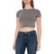 Free People Mix It Up Baby Crop Top - Short Sleeve