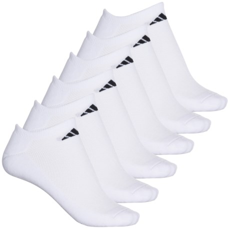 adidas Cushioned Athletic Socks - 6-Pack, Below the Ankle (For Women)
