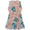 ANGIE'S DRESSES Big Girls Scallop Trim V-Neck Dress - Sleeveless