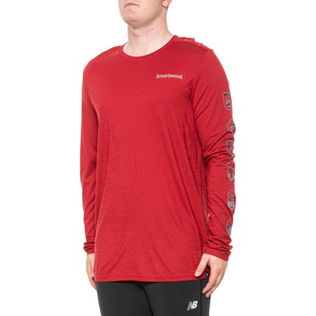 SmartWool Patches Graphic T-Shirt - Merino Wool, Long Sleeve