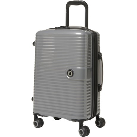 IT Luggage 19” Infinispin Spinner Carry-On Suitcase - Hardside, Expandable, Charcoal