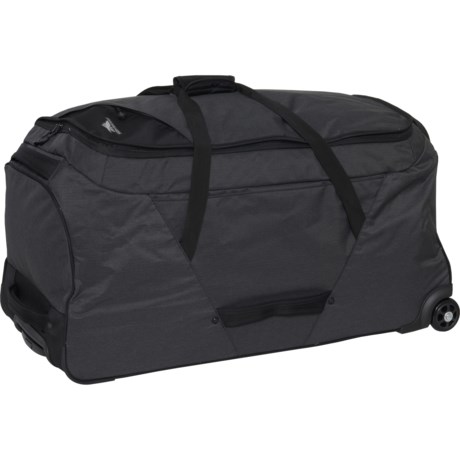 High Sierra 34” Forester Rolling Duffel Bag - Black Heather