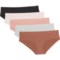 Danskin Bonded Recycled Microfiber Panties - 5-Pack, Hipster