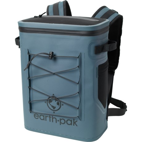 Earth Pak 24-Can Backpack Cooler - Arctic Blue