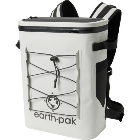 Earth Pak 24-Can Cooler Backpack - Light Grey