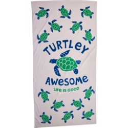 Life is Good® Turtley Awesome Oversized Beach Towel - 36x70”