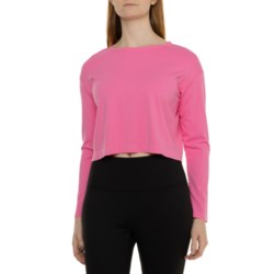 A by Avocado Seamless Crop Shirt - Long Sleeve