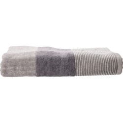 VAURNA Mingled Jacquard Bath Towel - 27x54”, Charcoal