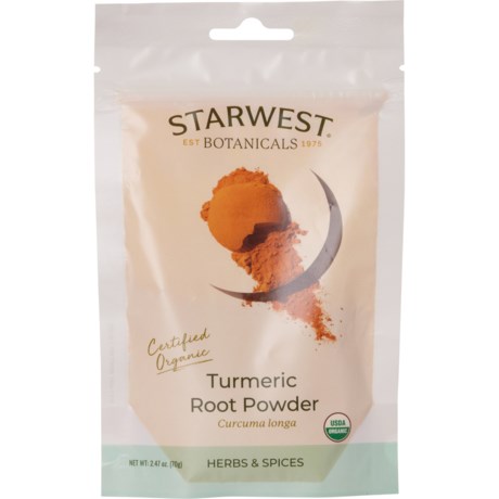 STARWEST Turmeric Root Powder - 2.47 oz.
