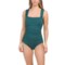 Jantzen Wide Strap One-Piece Swimsuit - UPF 50