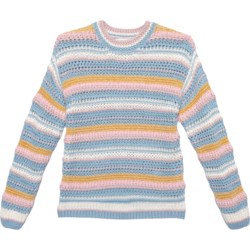 Willow Blossom Big Girls Open Stitch Sweater