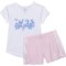 adidas Toddler Girls Graphic T-Shirt and Shorts Set - Short Sleeve