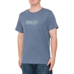 Hurley Boxed Logo Graphic T-Shirt - Short Sleeve