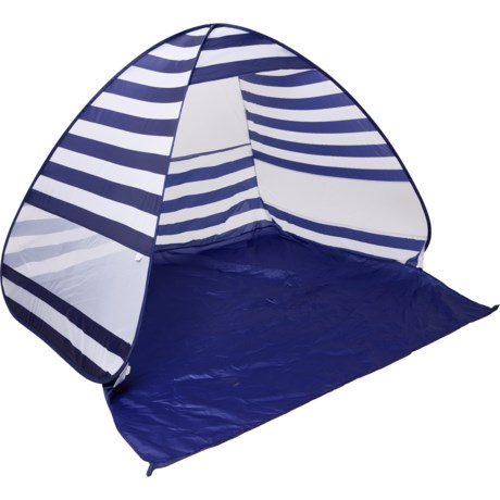 C&C California Cabana Stripe Large Popup Sunshade Tent - UPF 50+ (For Boys and Girls)
