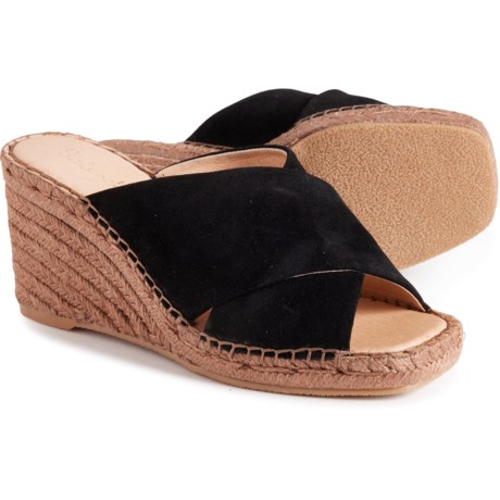 Splendid Britt Wedge Sandals - Suede (For Women)