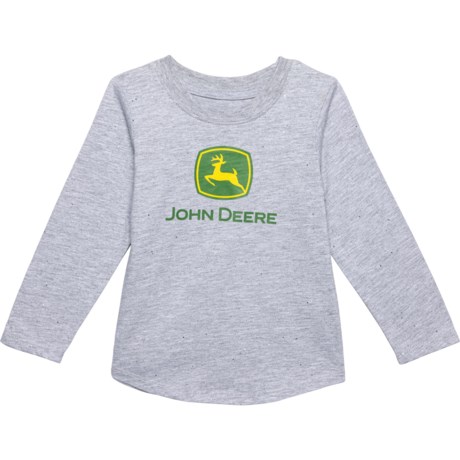 John Deere Toddler Girls Trademark T-Shirt - Long Sleeve