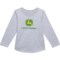 John Deere Toddler Girls Trademark T-Shirt - Long Sleeve