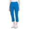 SWING CONTROL Button Vent Hem Crop Pants
