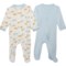 MILKBERRY Infant Boys Footed Coverall - 2-Pack, Long Sleeve