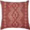 Canaan Geometric Throw Pillow - 21x21”, Feather Fill