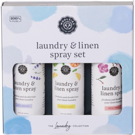 Woolzies Laundry and Linen Spray - Set of 3