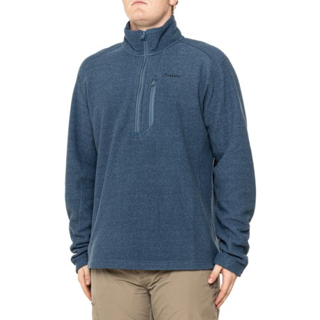 Simms Rivershed Fleece Sweater - Zip Neck