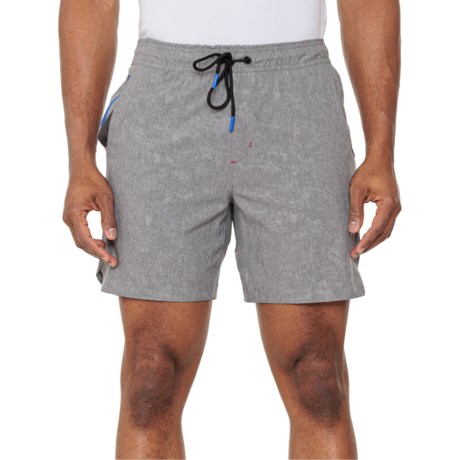 Avalanche Woven Tonal Camo Print Shorts