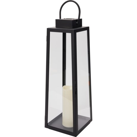 Merkury Outdoor Solar LED Candle Lantern - 21.65”