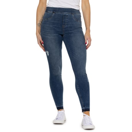 Spanx Distressed Skinny Jeans