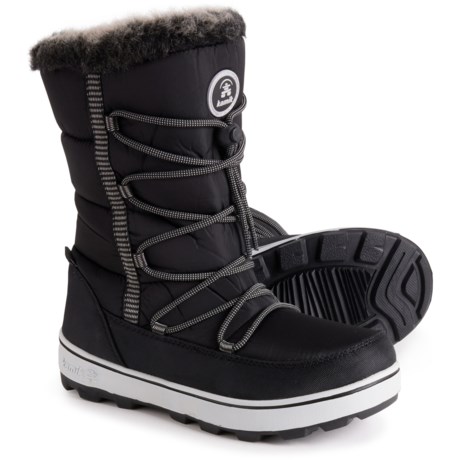Kamik Girls Hopper Snow Boots - Waterproof, Insulated