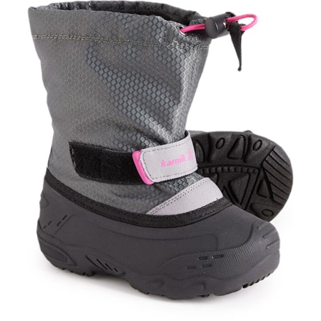 Kamik Little Girls Finley 2T Pac Boots - Waterproof, Insulated