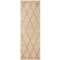 Loloi Handwoven 100% Jute Floor Runner - 2’6”x7’6”, Ivory-Natural