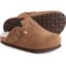 Cushionaire Boys and Girls Hana Clogs - Suede, Fleece Lined