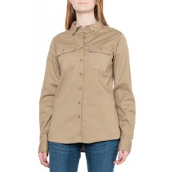 Carhartt 102459 Flame-Resistant Rugged Flex® Twill Shirt - Long Sleeve, Factory Seconds