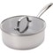 LEXI HOME Tri-ply Diamond Nonstick Sauce Pan with Lid - 2.7 qt.