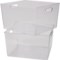 GOURMET HOME Large Pantry Bins - 2-Piece