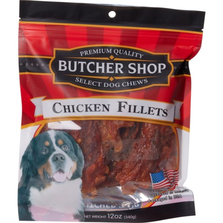 Butcher Shop Chicken Fillets Dog Treats - 12 oz.