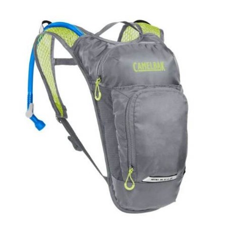 CamelBak Mini M.U.L.E. 1.5 L Hydration Backpack - 50 oz. Reservoir, Turquoise-Turtle (For Boys and Girls)