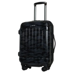 Kenneth Cole 20” Renegade Spinner Suitcase - Hardside, Expandable, Black Camo