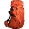 The North Face Terra 55 L Backpack - Retro Orange-Rust Dark Bronze-Ledwig Yellow (For Women)