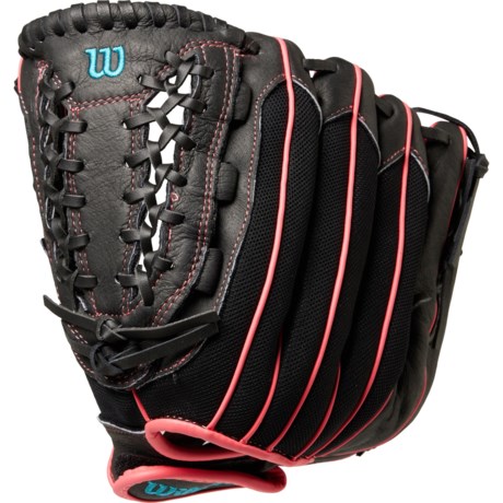 Wilson A440 Flash Infield Fast Pitch Baseball Glove - 12”, Left Hand Throw (For Boys and Girls)
