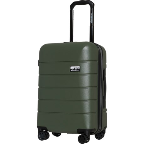 Eddie Bauer 22” Glacier Spinner Carry-On Suitcase - Hardside, Expandable, Sprig
