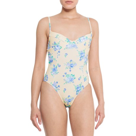 WeWoreWhat Underwire One-Piece Swimsuit