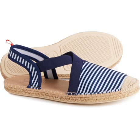 Sea Star Beachwear Microstripe Seafarer Slingback Sandals (For Women)