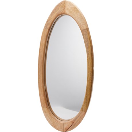 Habitat 13x30” Wooden Oblong Mirror