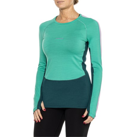 Icebreaker 200 ZoneKnit Base Layer Top - Merino Wool, Long Sleeve